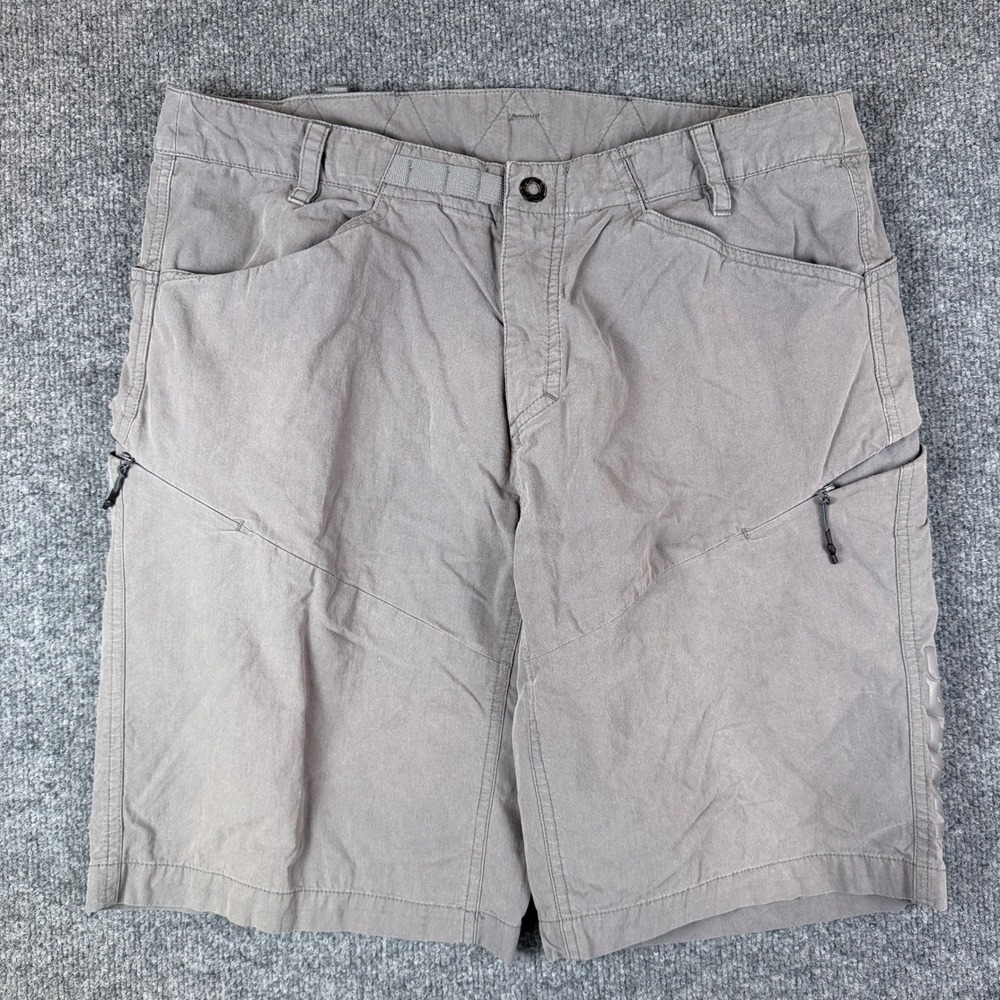 Viktos EDC Shorts Mens 34 Gray Tactical Outdoor Hiking Cargo Zip Pockets